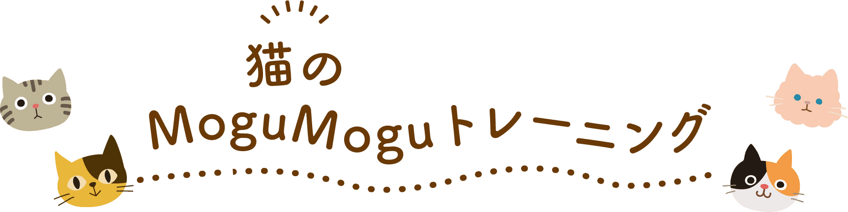 猫のmogumoguトレーニング